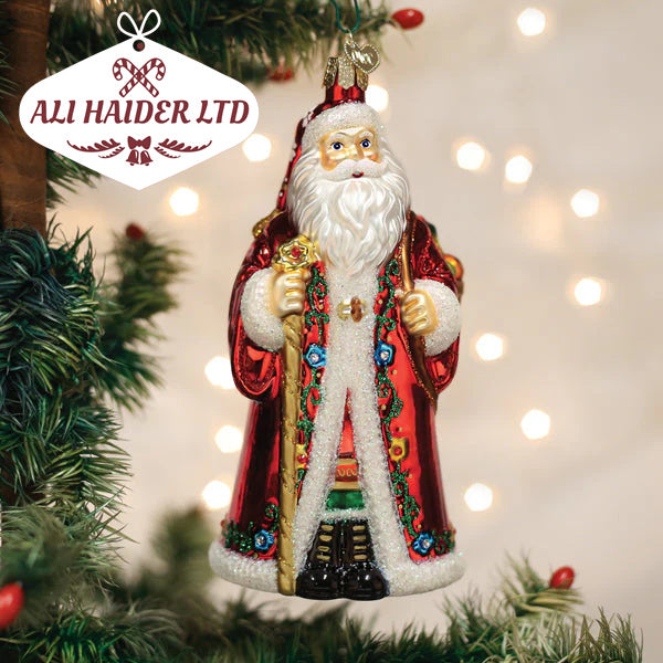 Norwegian Santa Ornament