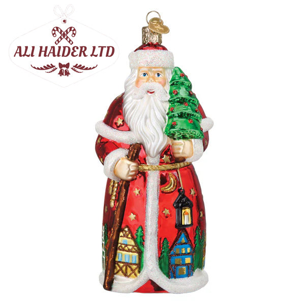 German Santa Ornament