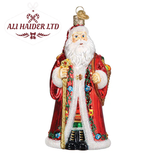 Norwegian Santa Ornament