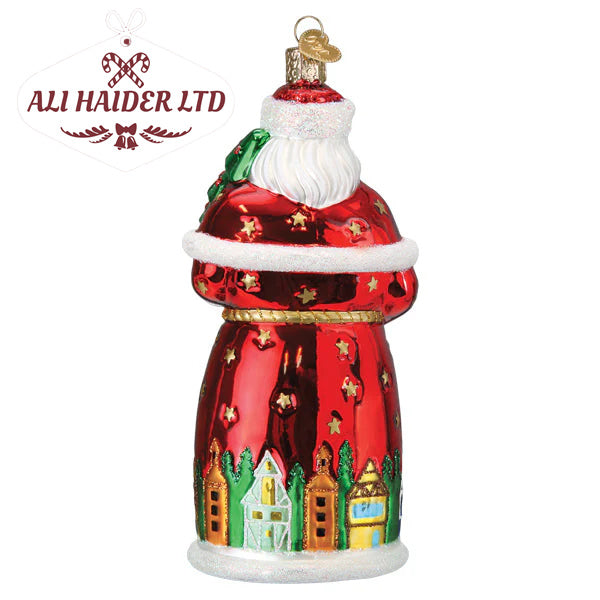 German Santa Ornament
