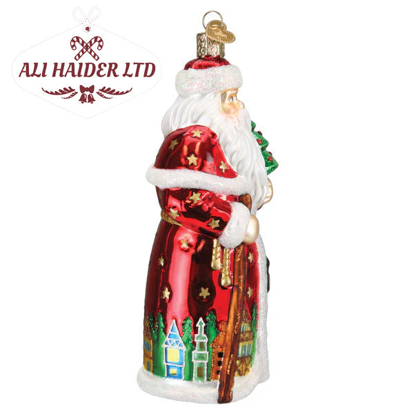 German Santa Ornament